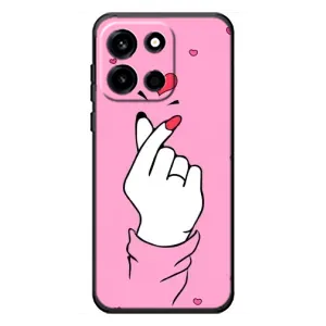 Чохол з принтом для OnePlus Turbo 6 (AlphaPrint - Знак сердечка) (Знак Love)