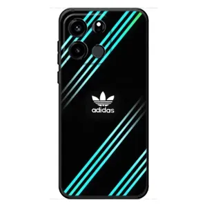 Чехлы Адидас для OnePlus Turbo 6V (AlphaPrint) (Адидас с полосами)