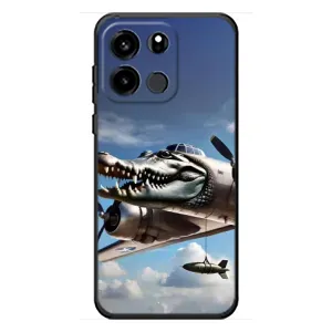 Чехол с мемом Тралалело тралала на OnePlus Turbo 6V (Бомбардиро крокодило)