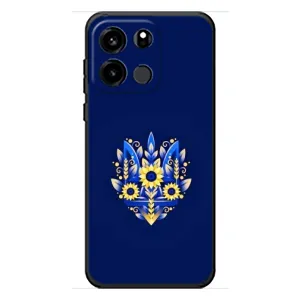 Чохли для OnePlus Turbo 6V Укр. Символіка (AlphaPrint) (Квітковий Герб)