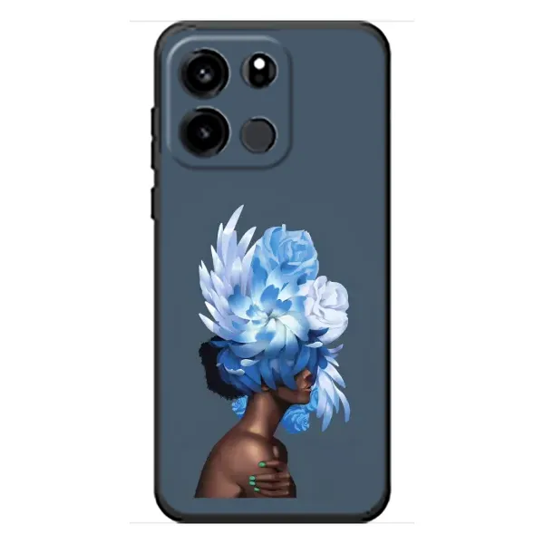 Чехол с принтом «Цветы на голове» для OnePlus Turbo 6V