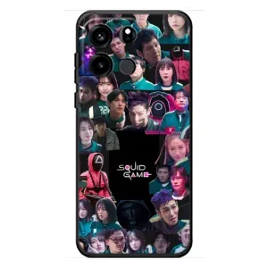 Чохол з принтом «Колаж Гра кальмара» для OnePlus Turbo 6V