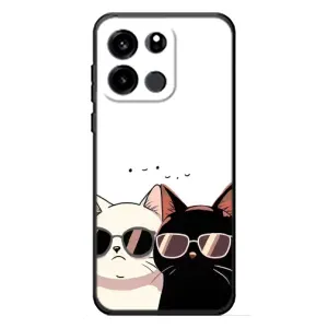 Чохол з принтом «Коти в окулярах» для OnePlus Turbo 6V