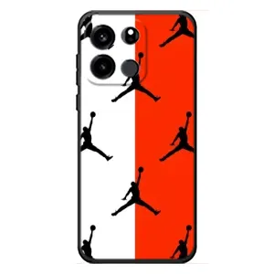Чехлы для OnePlus Turbo 6V - с картинкой JORDAN (AlphaPrint) (Лого Джордан)