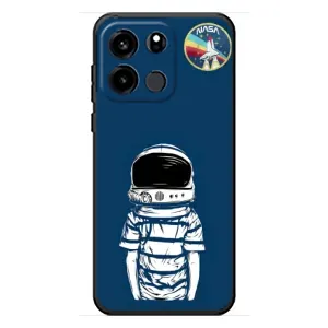 Чехол NASA для OnePlus Turbo 6V (AlphaPrint) (Мальчик в шлеме)