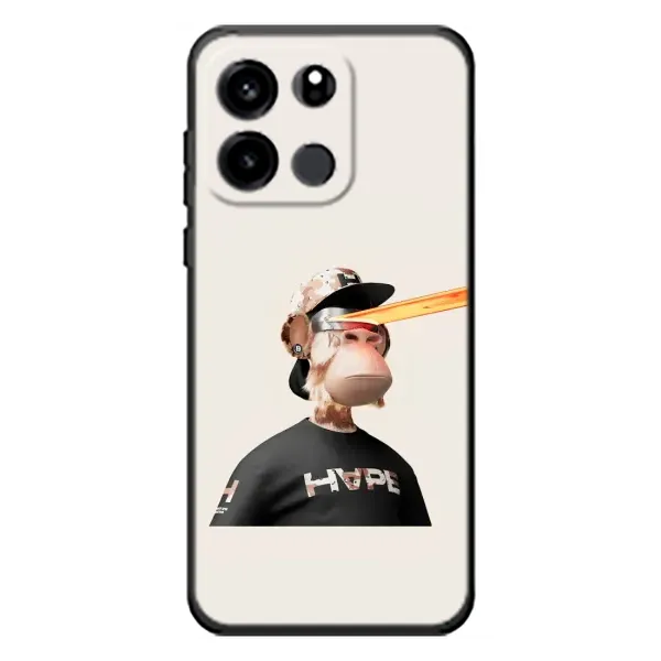 Чохол з принтом «мавпа NFT в окулярах» для OnePlus Turbo 6V Чохол з принтом «мавпа NFT в окулярах» для OnePlus Turbo 6V