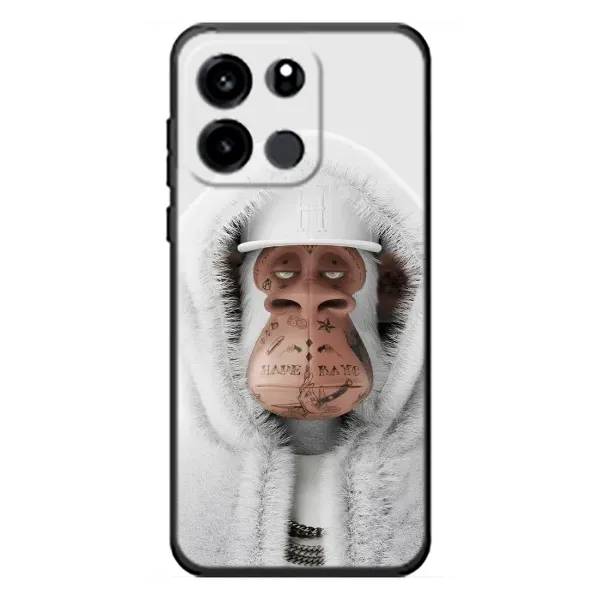 Чохол з принтом «мавпа NFT в тату» для OnePlus Turbo 6V Чохол з принтом «мавпа NFT в тату» для OnePlus Turbo 6V