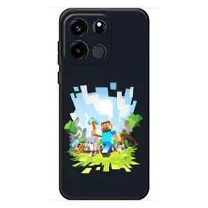 Чохол з принтом «персонажі Minecraft» для OnePlus Turbo 6V