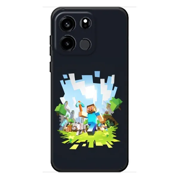Чохол з принтом «персонажі Minecraft» для OnePlus Turbo 6V