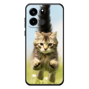 Чехлы с Котиками для OnePlus Turbo 6V (VPrint) (Прыжок кота)