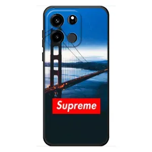 Чехол для OnePlus Turbo 6V с картинкой Supreme (AlphaPrint) (Стиль Supreme)