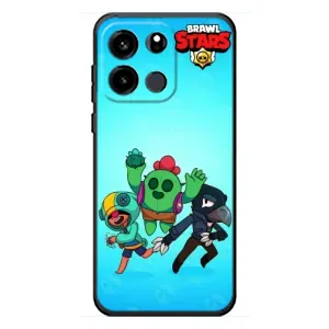 Чехлы Brawl Stars для OnePlus Turbo 6V (AlphaPrint) (Тріо героїв)