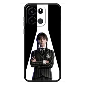 Чехлы Венсдей на OnePlus Turbo 6V Уэнсдей (AlphaPrint) (W-Wednesday)