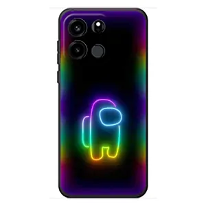 Чехол Амонг Ас для OnePlus Turbo 6V (AlphaPrint) (Яркий скин)