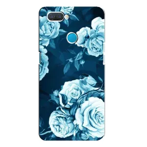 Чехлы (ART) Цветы на OPPO A12 (VPrint) (Блактині бутони)