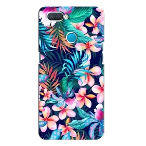 Чехол с принтом «Красочные цветы» для OPPO A12