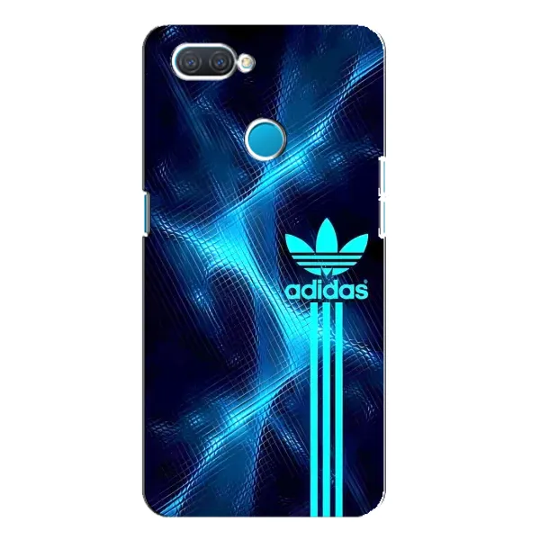 Чохол з принтом «Синій Адідас» для OPPO A12 Чохол з принтом «Синій Адідас» для OPPO A12