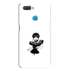 Чохли Венсдей на OPPO A12 Уенсдей (AlphaPrint) (танець Венздей)