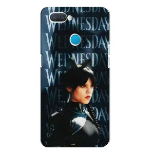 Чохли Венсдей на OPPO A12 Уенсдей (AlphaPrint) (Венздей кішка)
