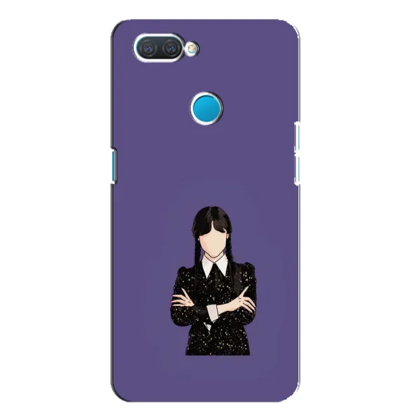 Чохол з принтом «Венздей у чорному» для OPPO A12 Чохол з принтом «Венздей у чорному» для OPPO A12
