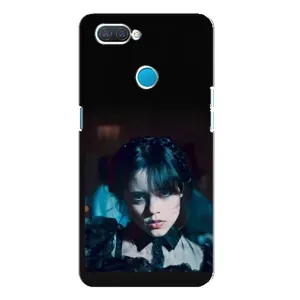 Чохли Венсдей на OPPO A12 Уенсдей (AlphaPrint) (погляд Венздей)