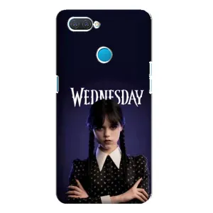 Чохли Венсдей на OPPO A12 Уенсдей (AlphaPrint) (Wednesday)