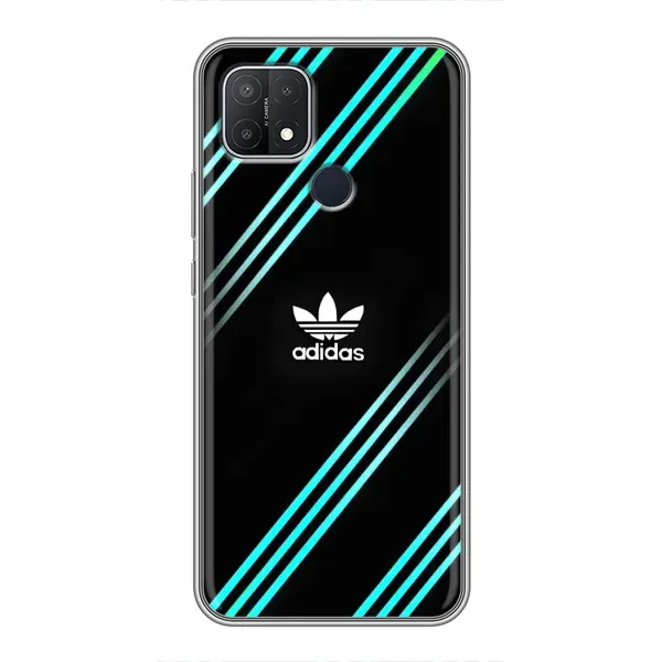 Чехол с принтом «Адидас с полосами» для OPPO A15