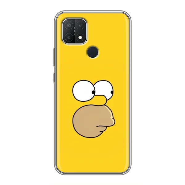 Чохол з принтом «Гомер» для OPPO A15