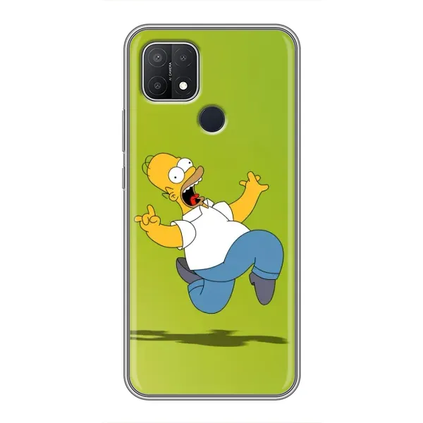Чохол з принтом «Гомер Сімпсон» для OPPO A15