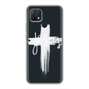Чохол з принтом «Ісус» для OPPO A15