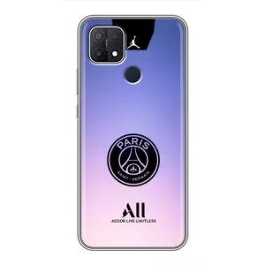 Чохли PSG для OPPO A15 (AlphaPrint) (лого PSG)