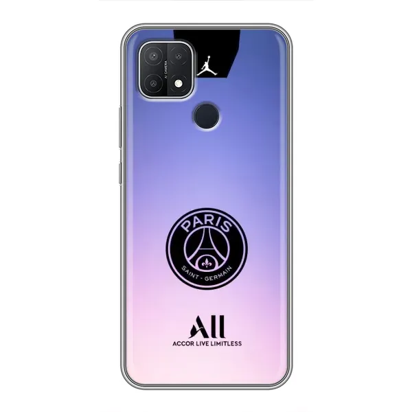 Чохол з принтом «лого PSG» для OPPO A15