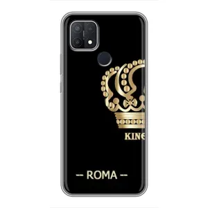 Чохли для OPPO A15 (VPrint) - Футбольні клуби (Roma)