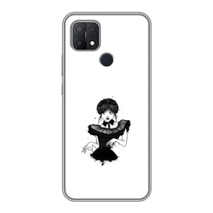 Чохли Венсдей на OPPO A15 Уенсдей (AlphaPrint) (танець Венздей)