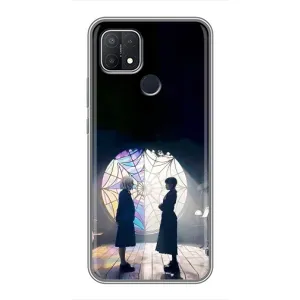 Чохли Венсдей на OPPO A15 Уенсдей (AlphaPrint) (Венздей та Інід)