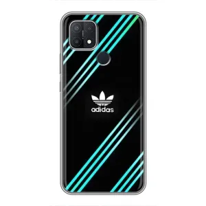 Чехол с принтом «Адидас с полосами» для OPPO A15s
