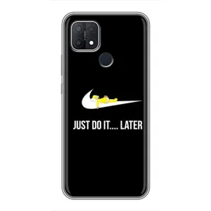Чjхол з Сімпсонами для OPPO A15s (VPrint) (Гомер Later)