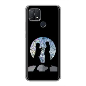 Чохли Венсдей на OPPO A15s Уенсдей (AlphaPrint) (кімната Венздей)