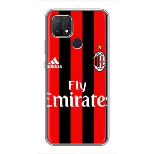 Чохли для OPPO A15s (VPrint) - Футбольні клуби (Milan)