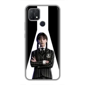 Чохли Венсдей на OPPO A15s Уенсдей (AlphaPrint) (W-Wednesday)