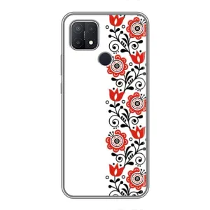 Чохол для Патріота України OPPO A15s - (AlphaPrint) (Яскрава вишиванка)