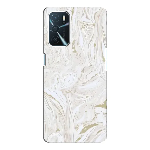 Чехол с принтом «Белый мрамор» для OPPO A16 Чехол с принтом «Белый мрамор» для OPPO A16