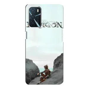 Чохол як приборкати дракона на Oppo A16 (Дракон лого)