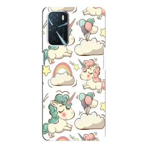 Чохол для OPPO A16 - (Єдинорожки - Новинки) (AlphaPrint) (Єдиноріжки)