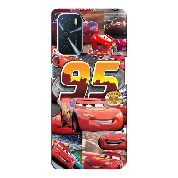 Чохол з принтом «Колаж Блискавка Маквін» для OPPO A16