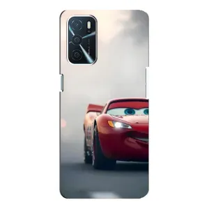 Силіконовий чохол Маквін для Oppo A16 (Швидкісний Маквін)