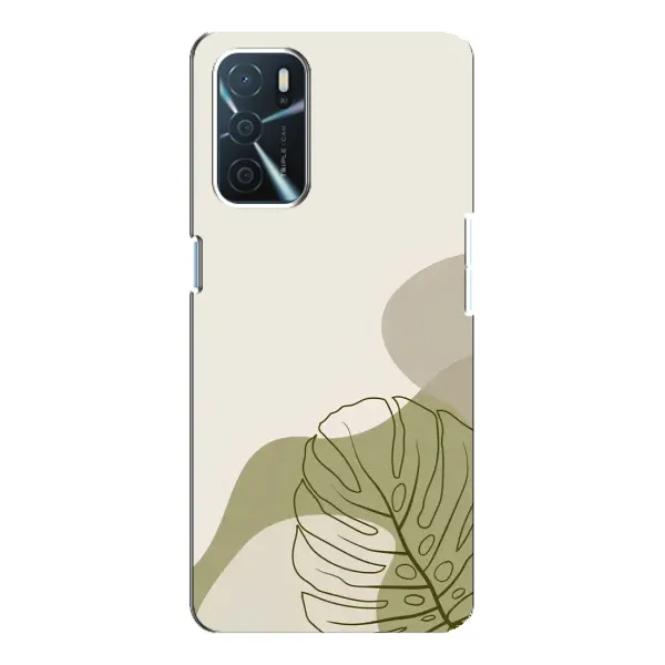 Чохол з принтом «Зелена монстера дизайн» для OPPO A16 Чохол з принтом «Зелена монстера дизайн» для OPPO A16