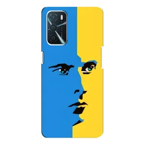 Украинские Чехлы для Oppo A16 с картинкой УПА (AlphaPrint) (Степан Бандера)