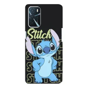 Чохол з принтом Стіч на OPPO A16 (Stitch 626)