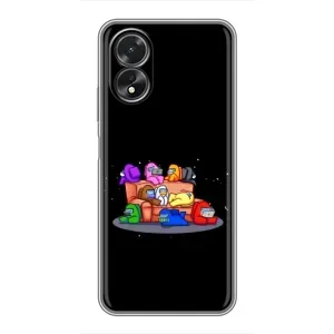 Чехол с принтом «Амонг-ас» для OPPO A17